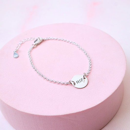 Pulsera Alana - Silver - Personalizada