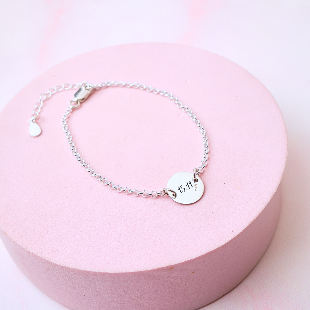 Pulsera Alana - Silver - Personalizada