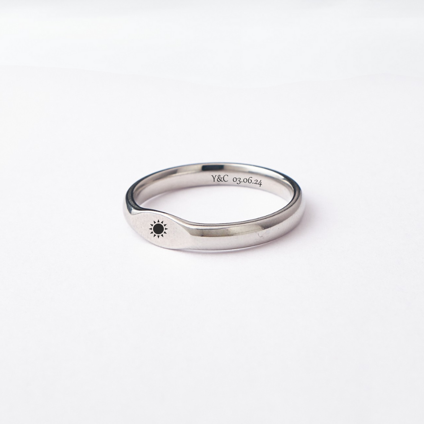 Anillo Gia - Silver - Personalizado