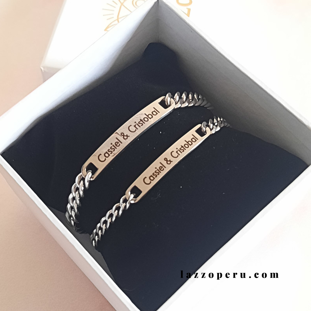 Pack - Pulseras Elyse - Silver - Personalizadas