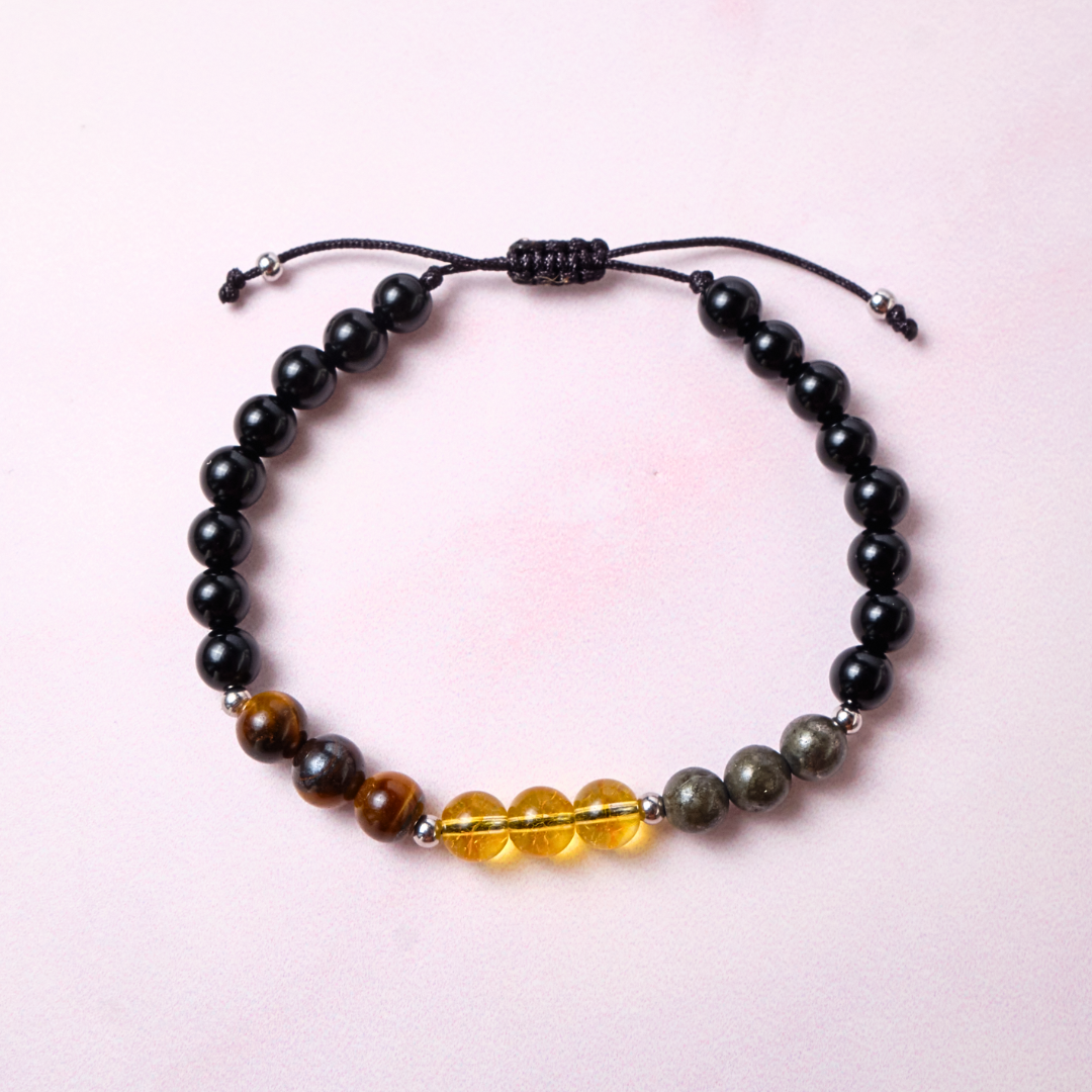 Pulsera de la Abundancia - Negro