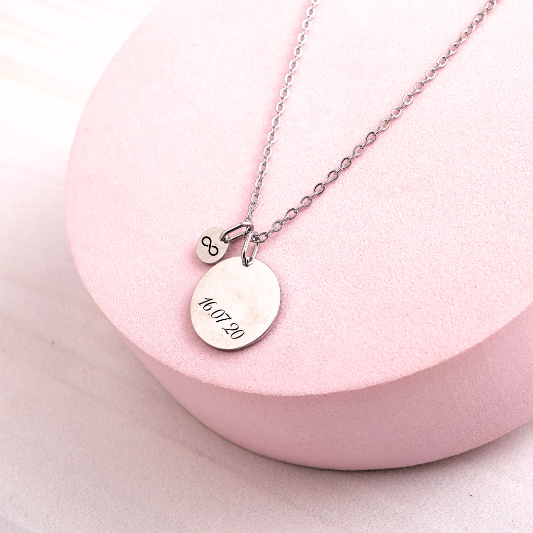 Collar Malu - Silver - Personalizado