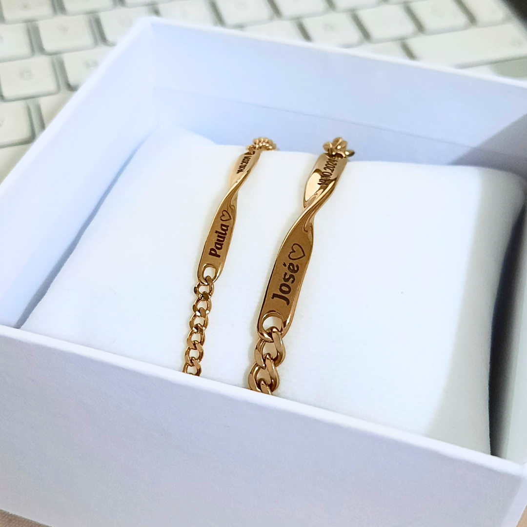 Pack - Pulseras Afrodita - Gold - Personalizadas