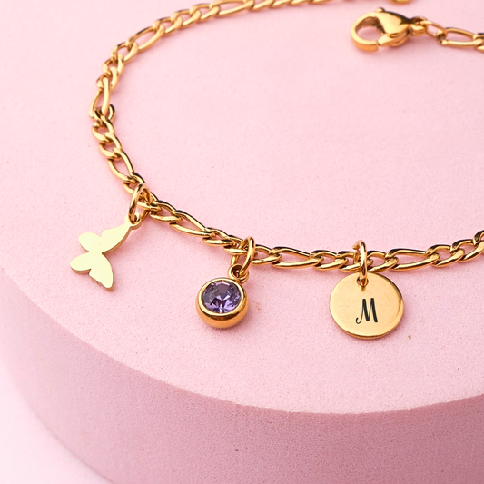 Pulsera Sofía - Gold - Personalizada