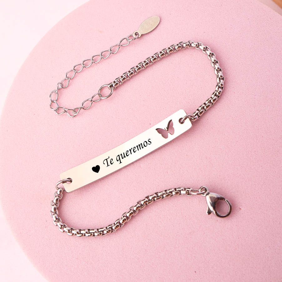 Pulsera Itzel - Silver - Personalizada