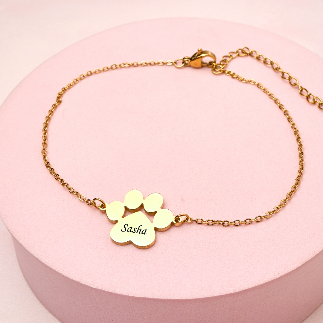 Pulsera Huella - Gold - Personalizada