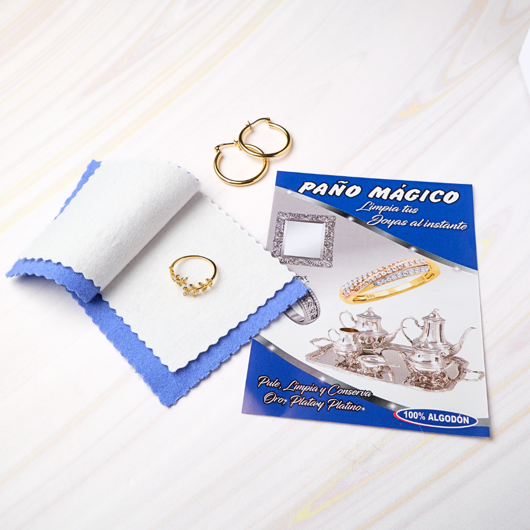 Paño Mágico - Limpia Joyas Oro y Plata