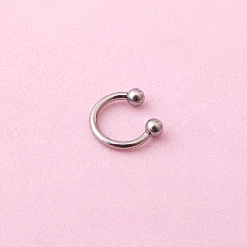 Piercing Shannel - Silver - 8mm