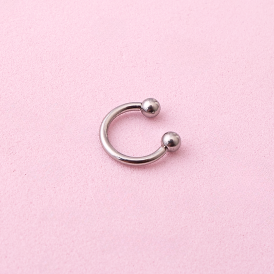 Piercing Shannel - Silver - 8mm