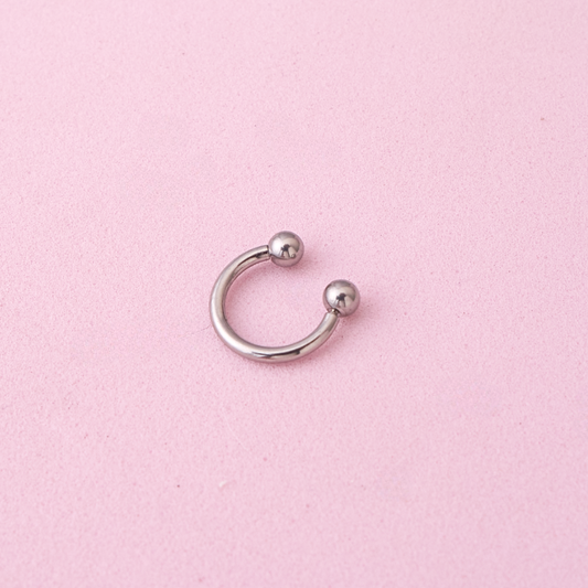 Piercing Shannel - Silver - 8mm