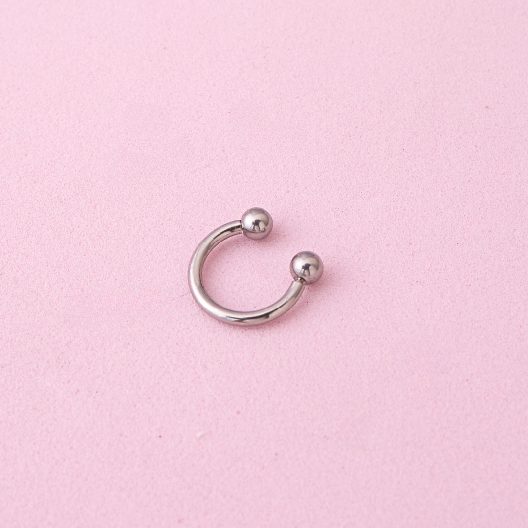 Piercing Shannel - Silver - 8mm