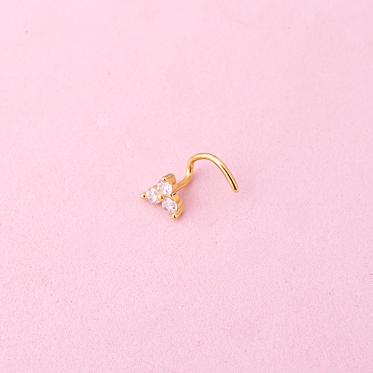 Piercing Casia - Gold - Nostril - 5mm