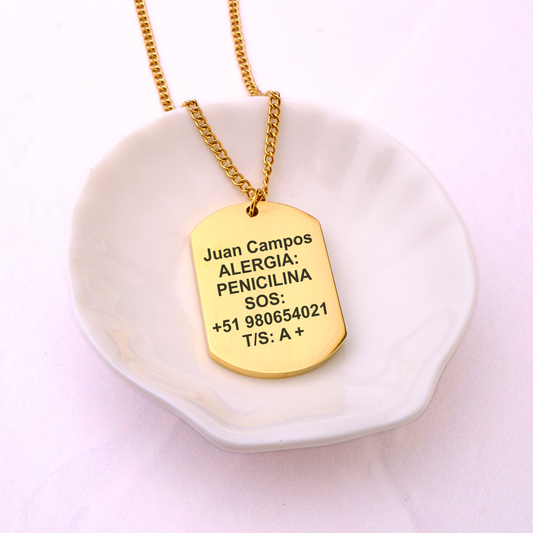 Collar Alexis - Gold - Personalizado