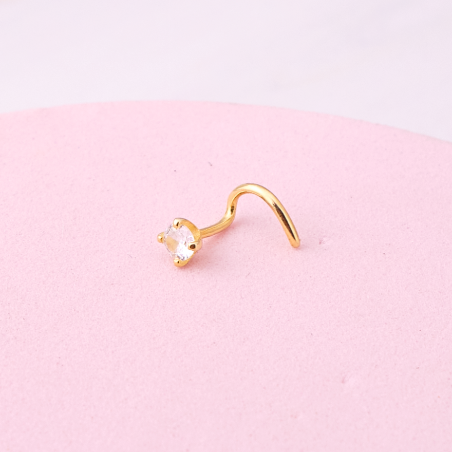Piercing Camila - Gold - Nostril - 3mm