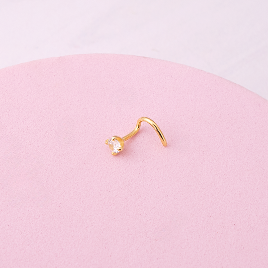 Piercing Camila - Gold - Nostril - 3mm