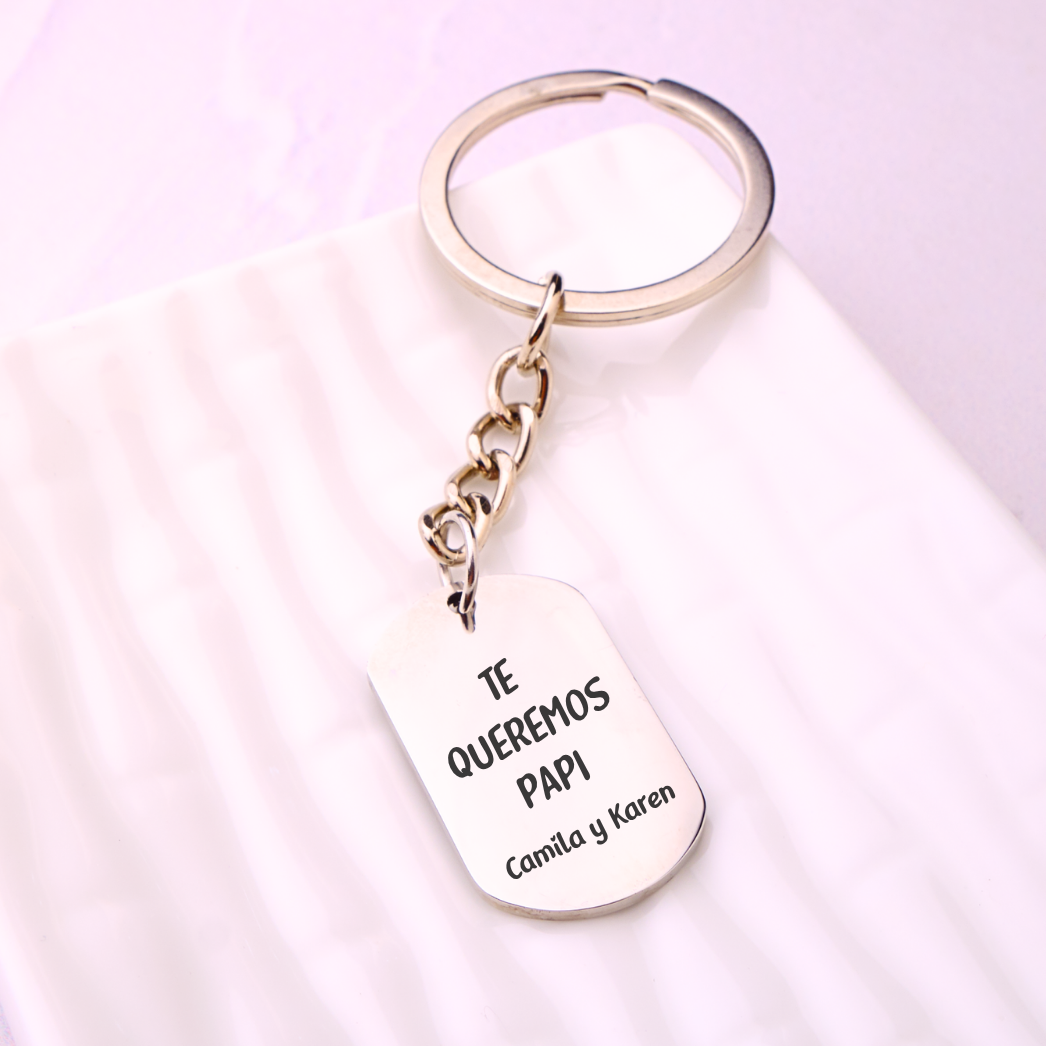 Llavero Casius - Silver - Personalizado
