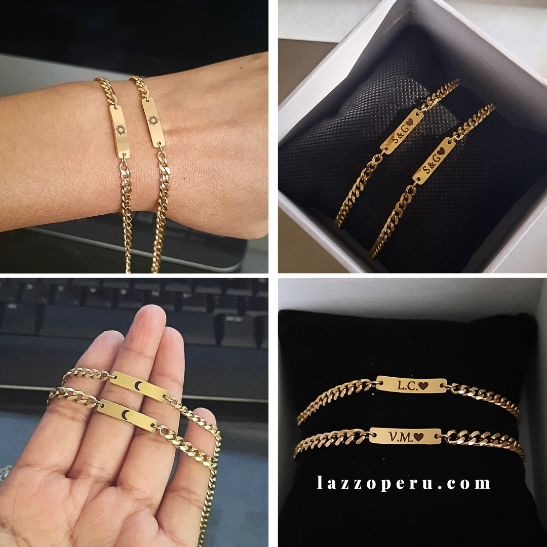 Pulseras Gia - Gold - Personalizadas