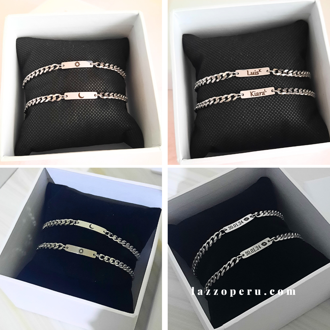 Pulseras Gia - Silver - Personalizadas