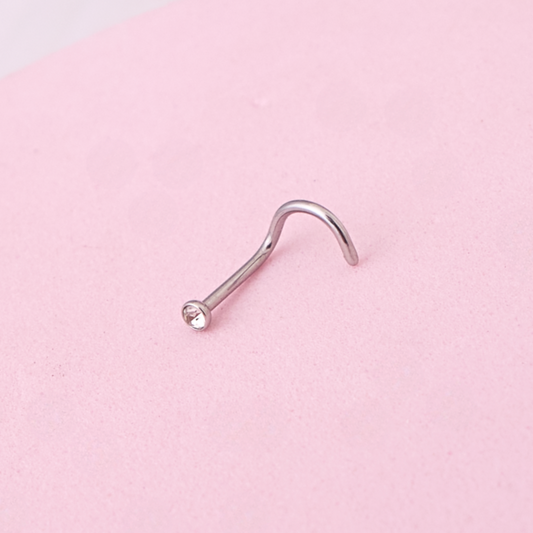 Piercing Maite - Silver - Nostril - 2 mm