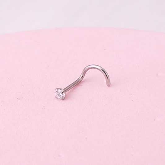 Piercing Laura - Silver - Nostril - 2 mm