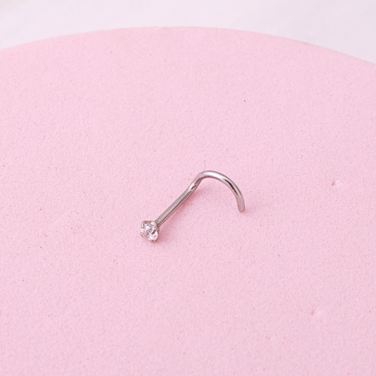 Piercing Laura - Silver - Nostril - 2 mm