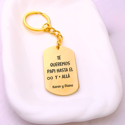 Llavero Zeus - Gold - Personalizado