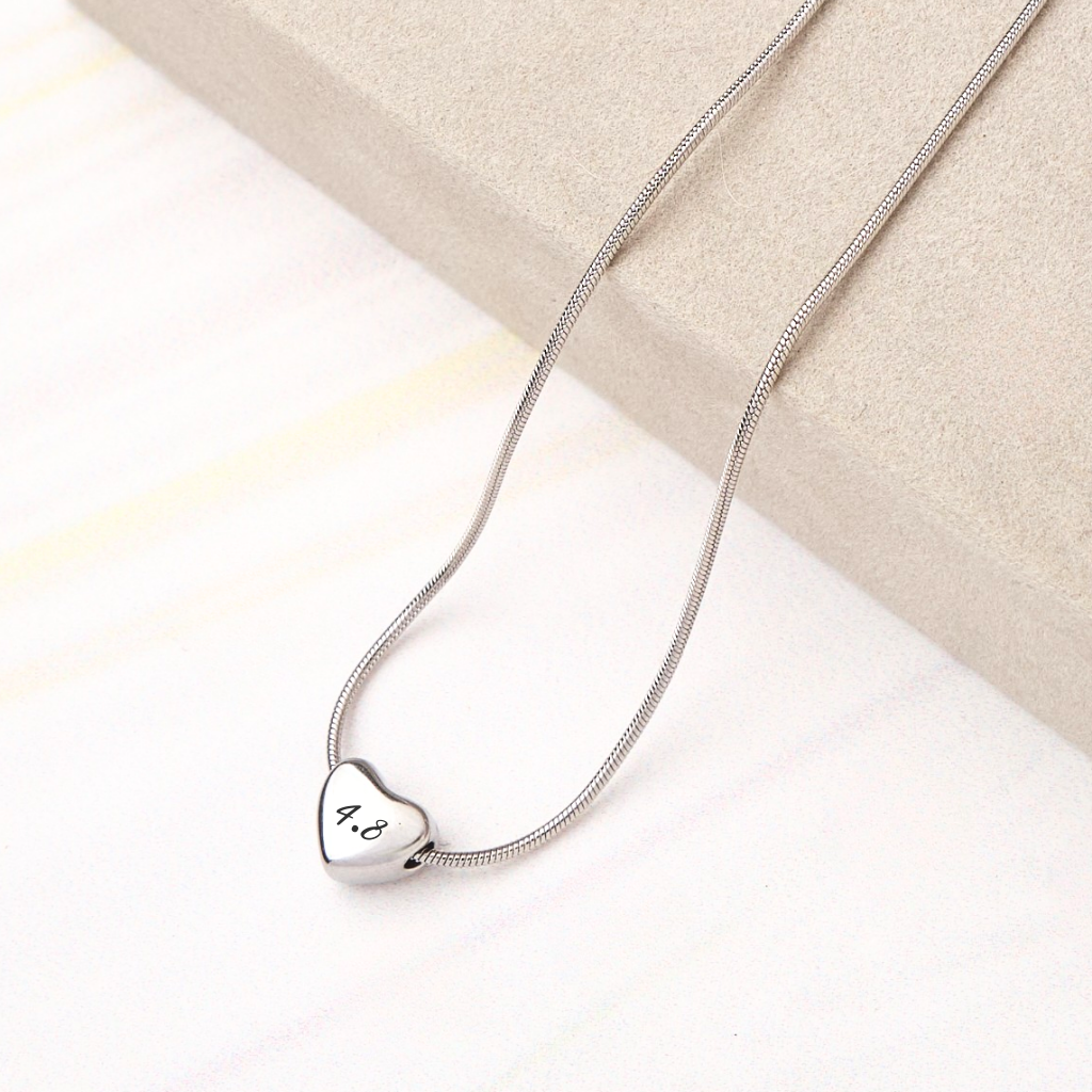 Collar Valentina - Silver - Personalizado