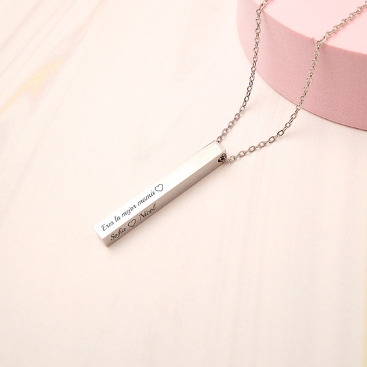 Collar Eva - Personalizado - Silver