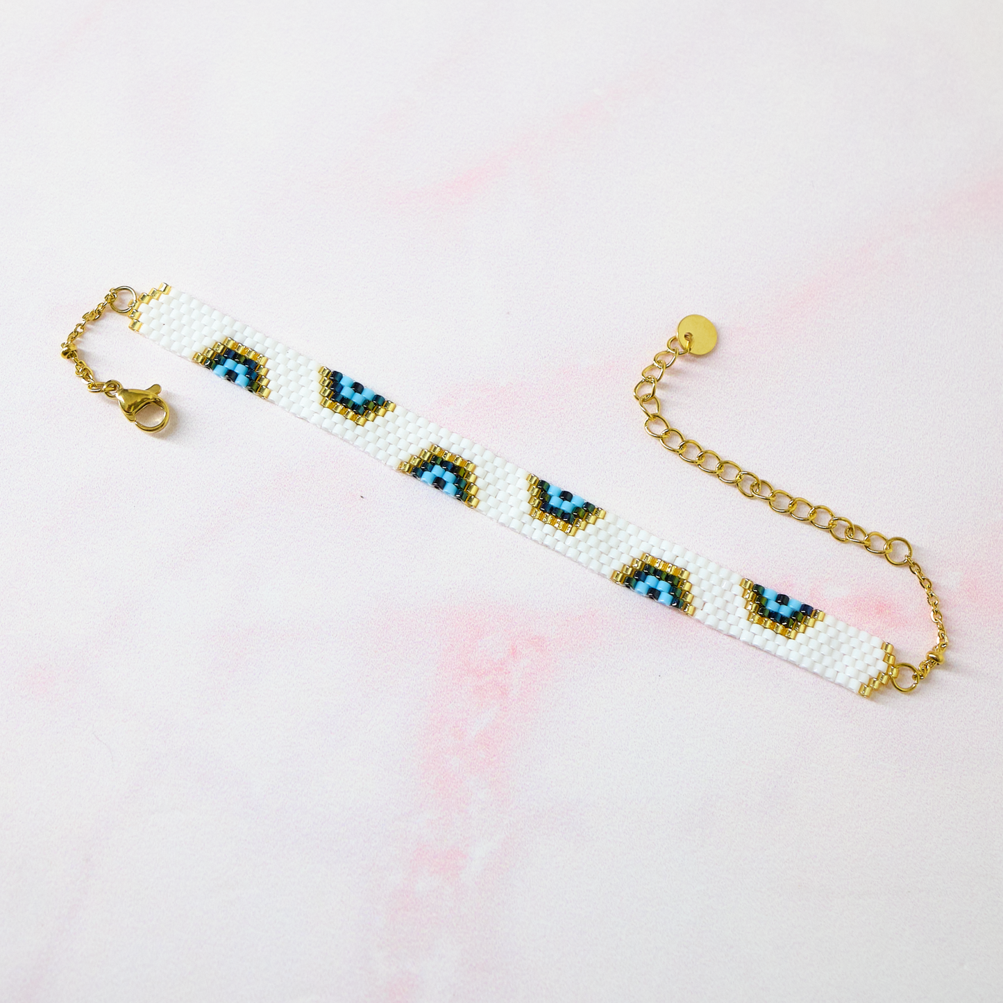 Pulsera Miyuki Ojo Turco