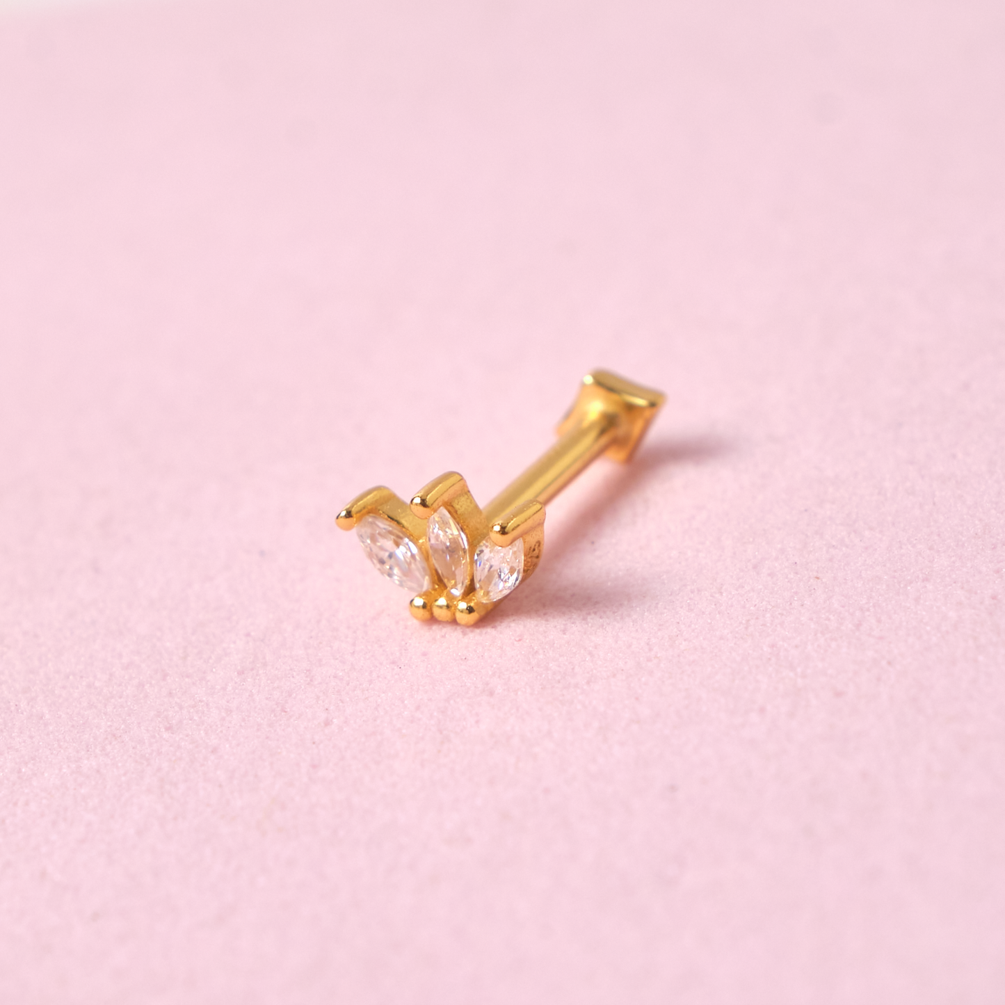 Piercing Abbie - Gold - 6x4mm