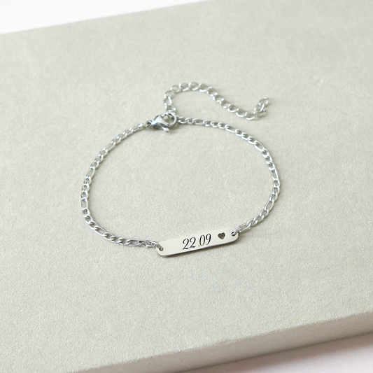 Pulsera Nina - Silver - Personalizada