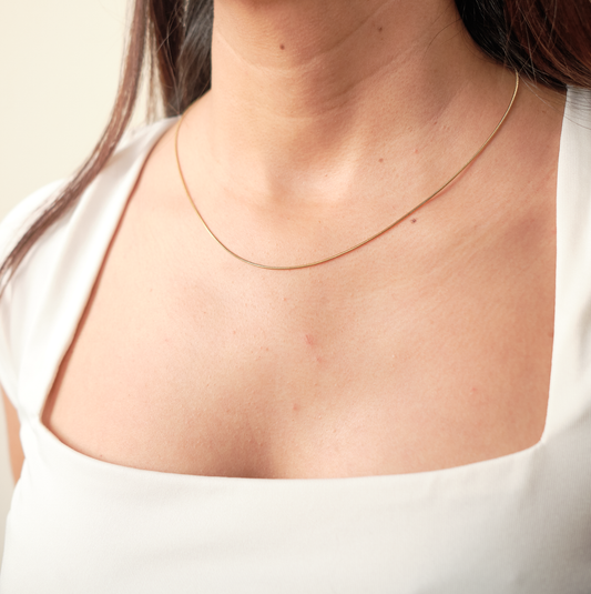 Collar Larisa- Gold - 1.5mm