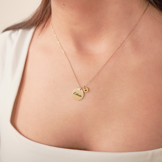 Collar Malu - Gold - Personalizado