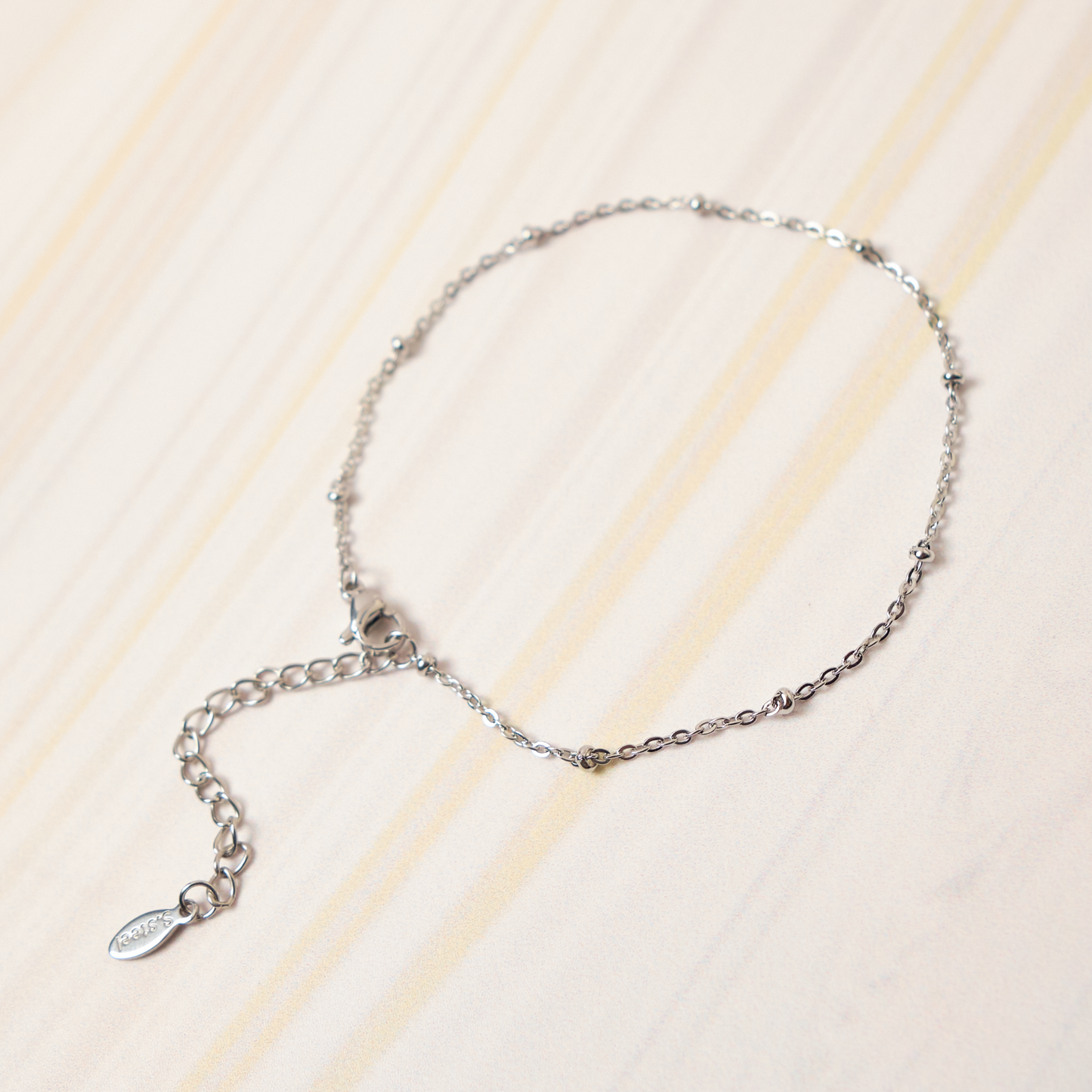 Tobillera Vale - Silver -2mm