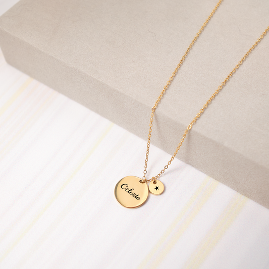 Collar Malu - Gold - Personalizado