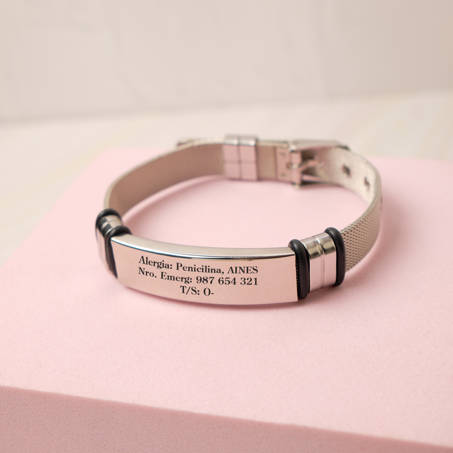 Pulsera Alexa - Silver - Personalizada
