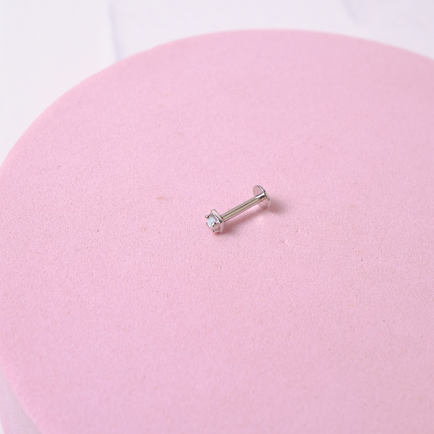 Piercing Valeria - Ópalo - Silver - 3mm