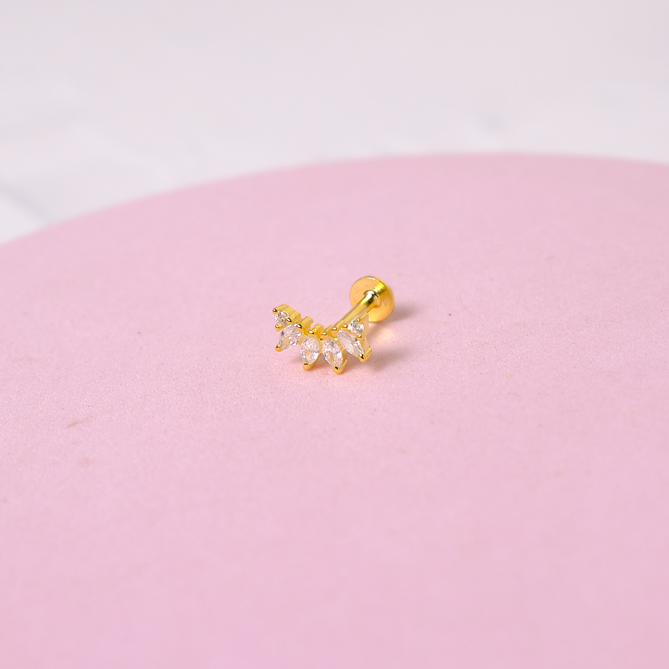 Piercing Claudia - Gold - 8x4mm