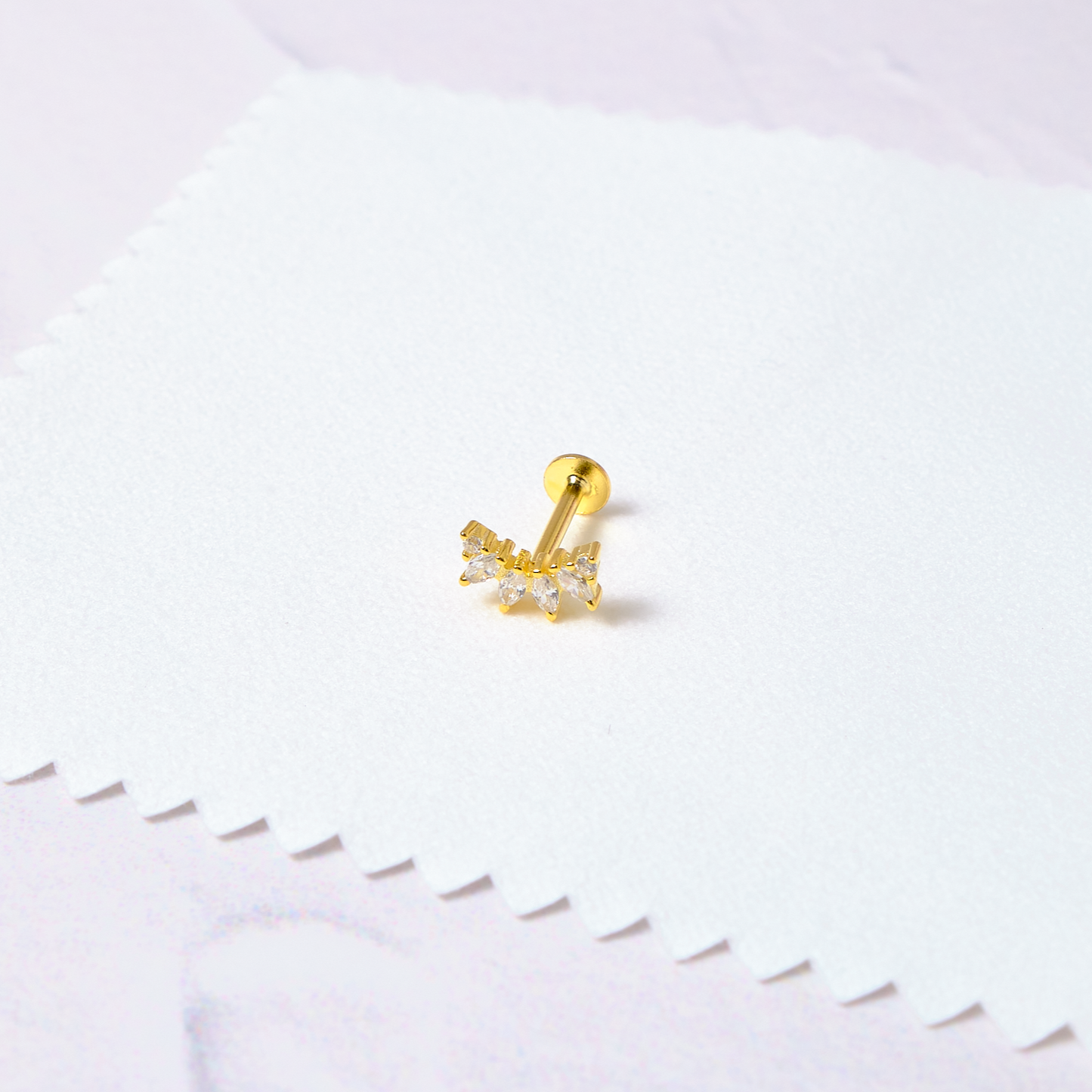 Piercing Claudia - Gold - 8x4mm