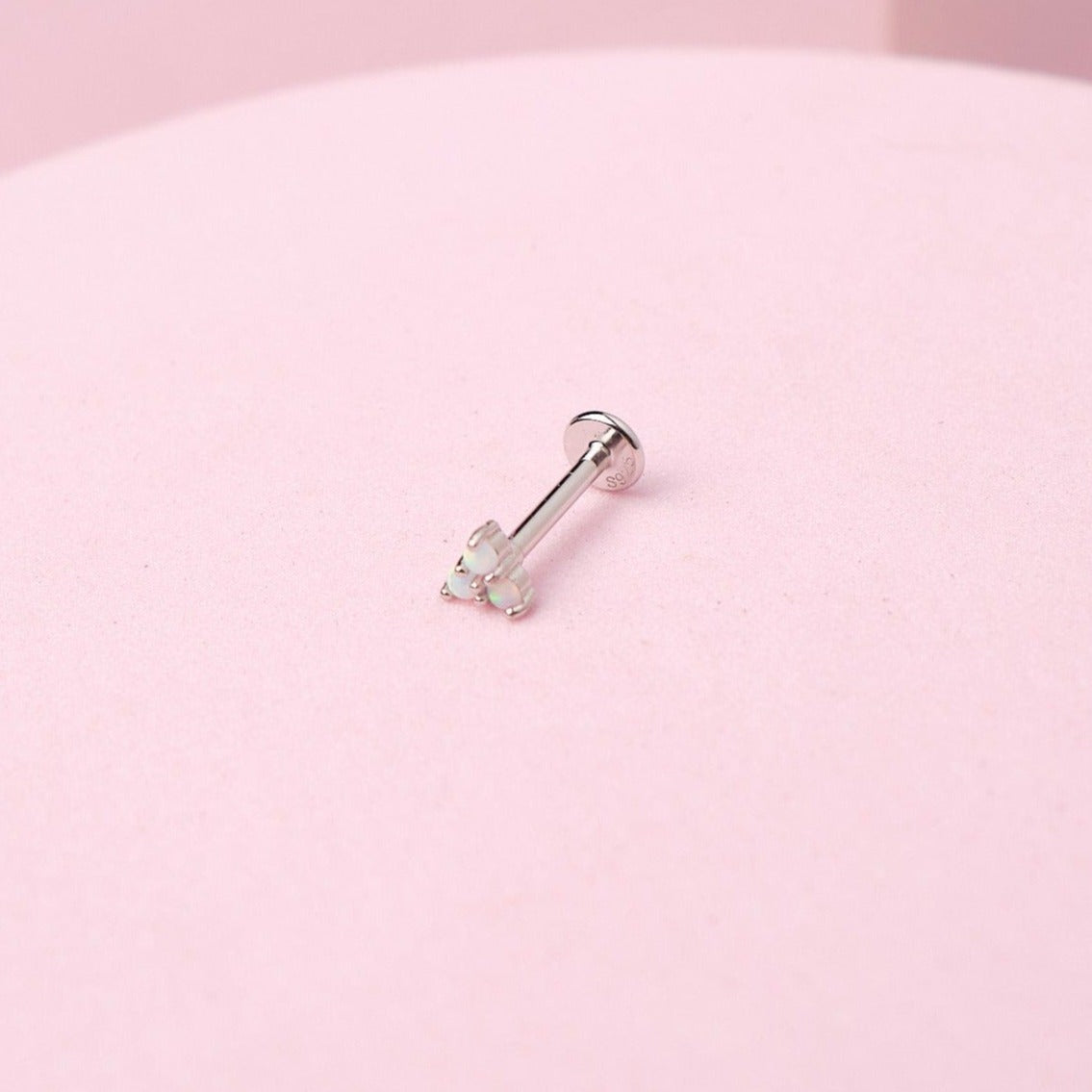 Piercing Casia - Ópalo - Silver - 4 mm