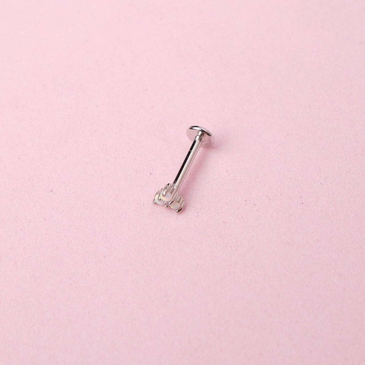 Piercing Casia - Ópalo - Silver - 4 mm
