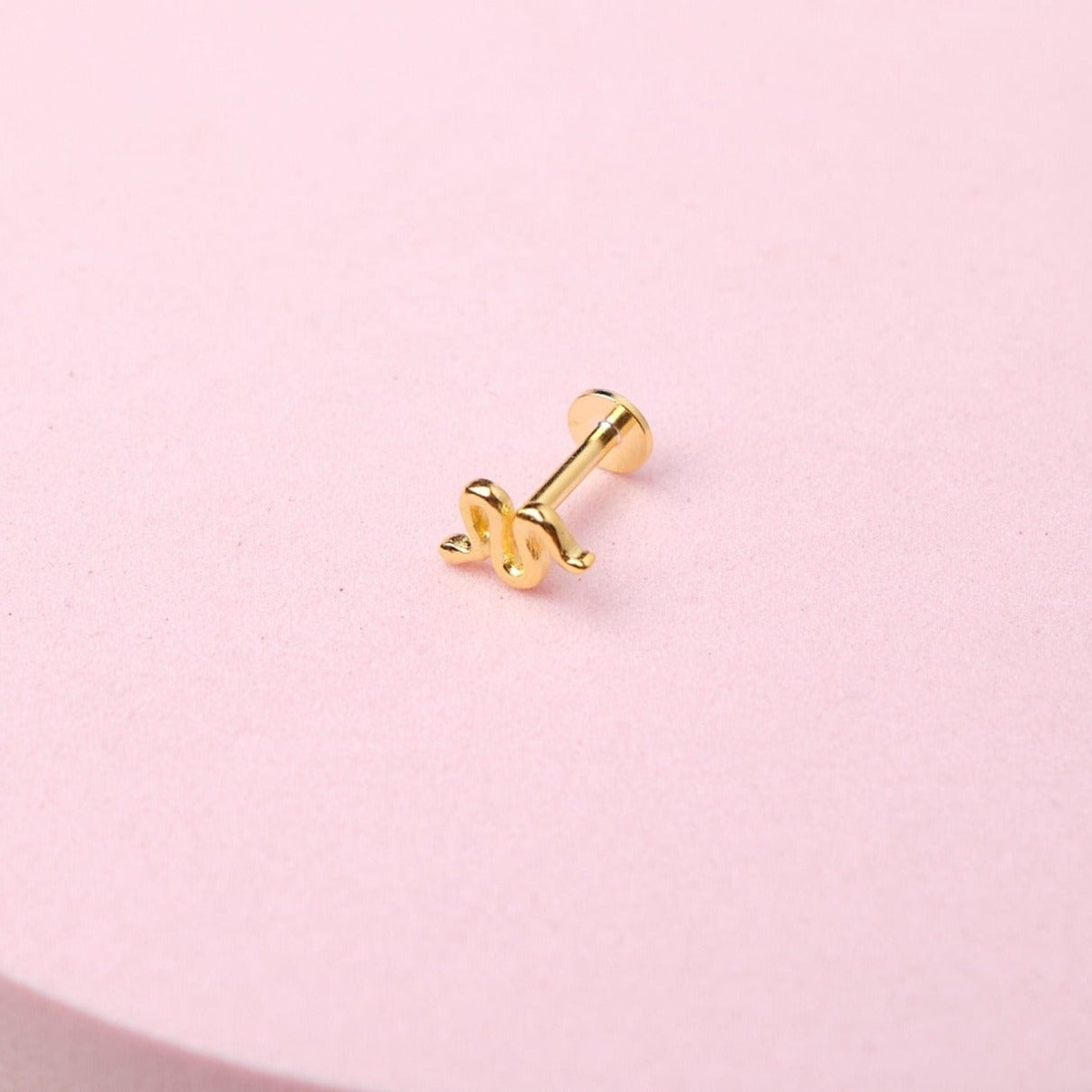 Piercing Mini Serpiente - Gold - 10x6mm