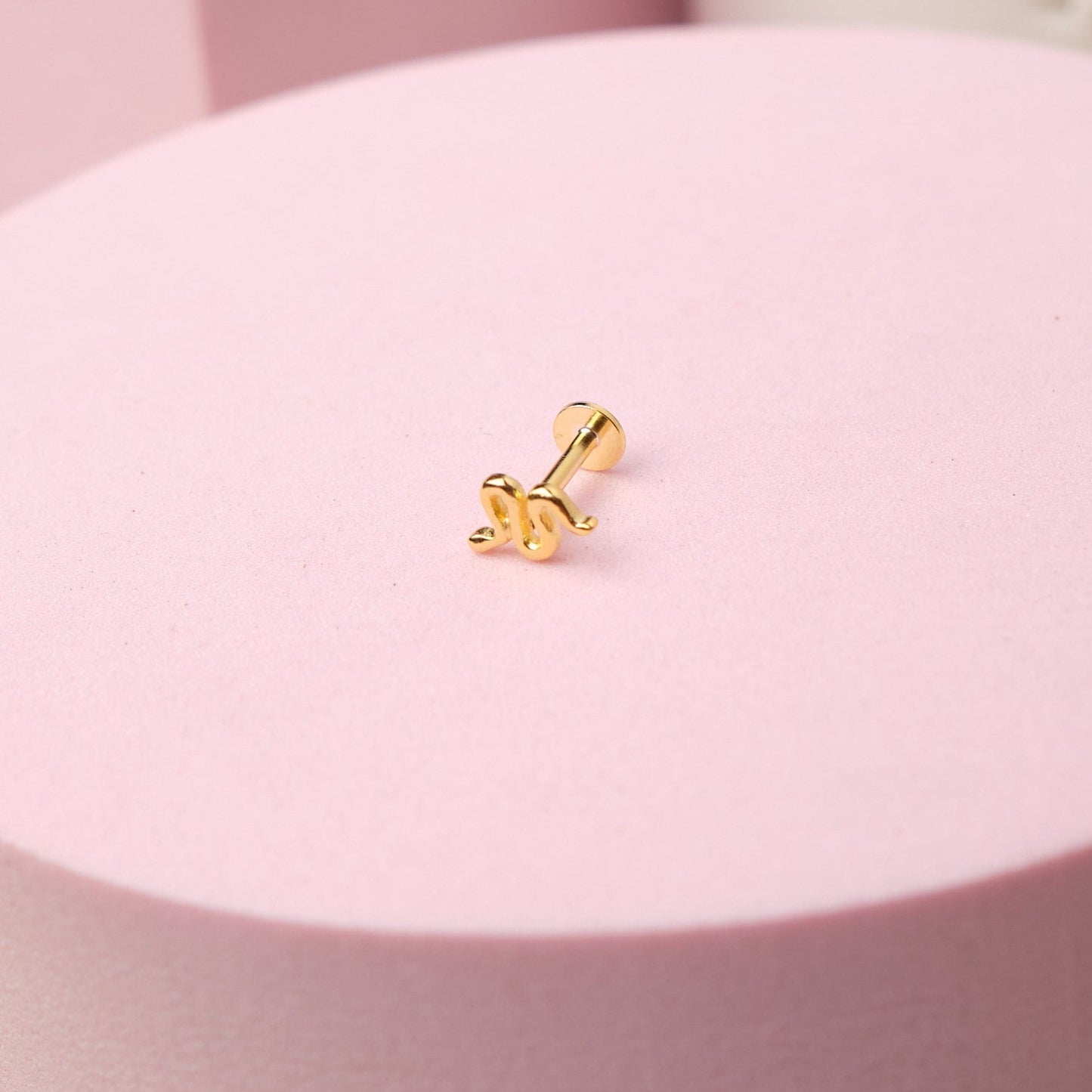 Piercing Mini Serpiente - Gold - 10x6mm