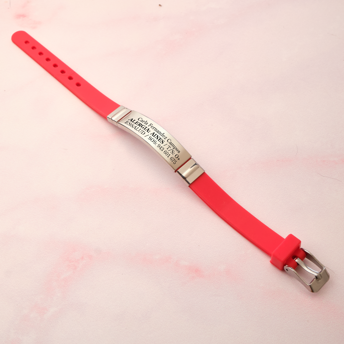 Pulsera SOS - Personalizada