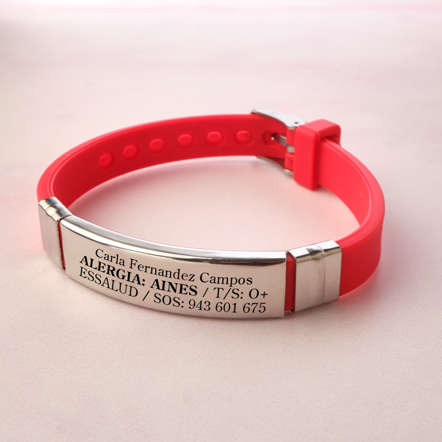 Pulsera SOS - Personalizada