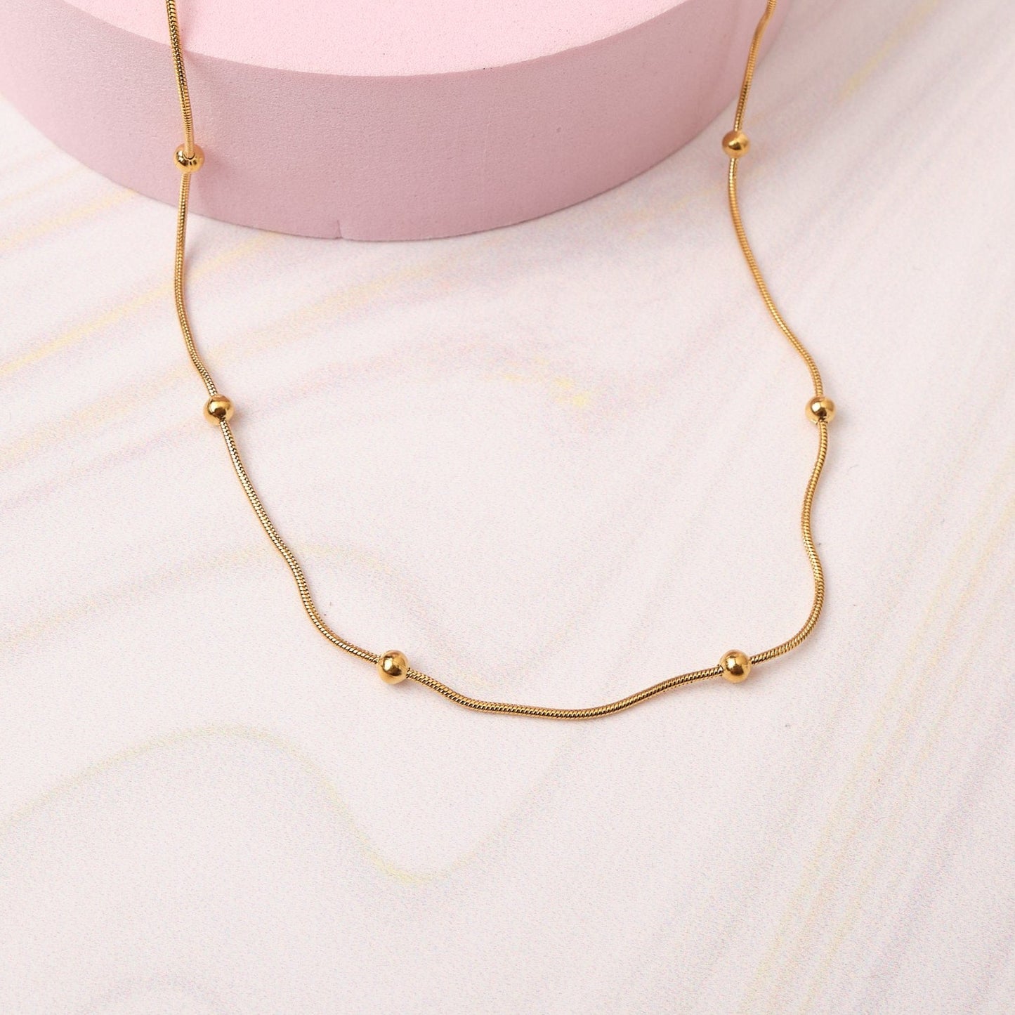 Collar Melek - Gold - 3mm