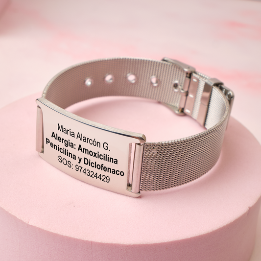 Pulsera  Brisa - Silver - Personalizada