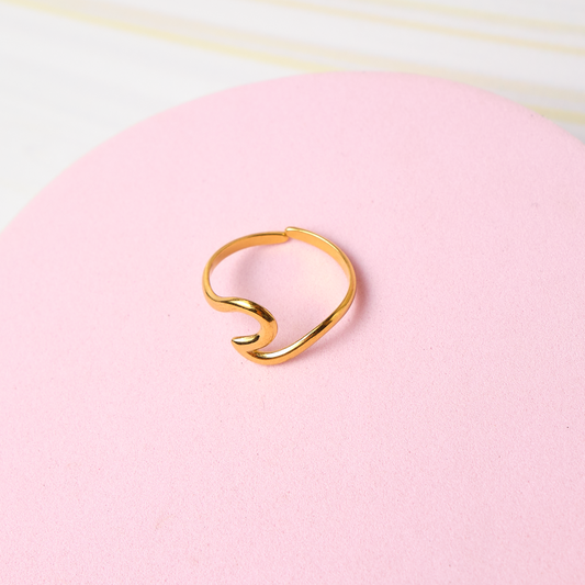 Anillo Ola Surf - Gold