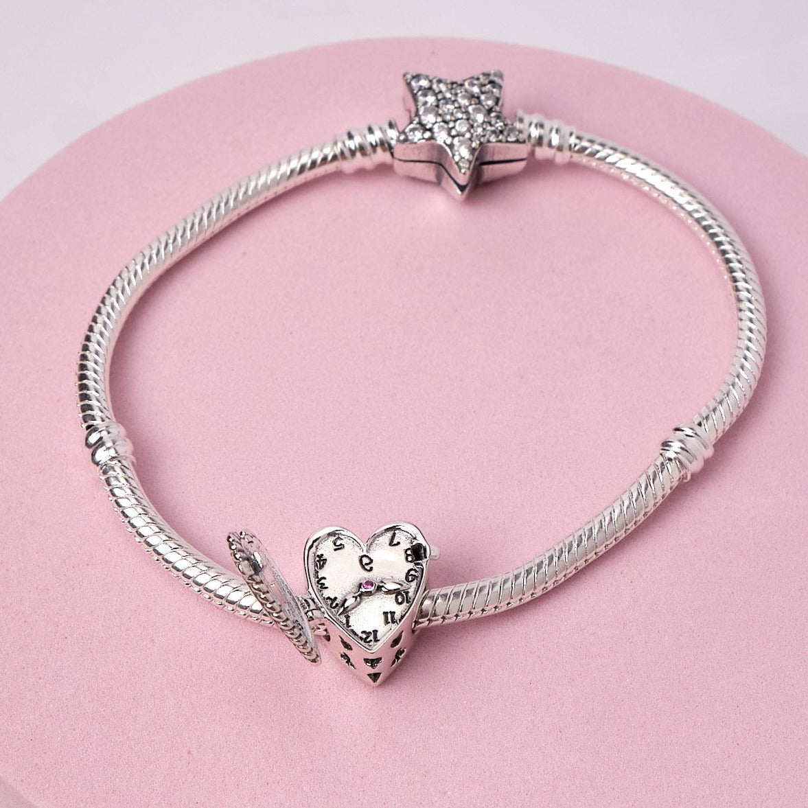 Charm Corazón Reloj