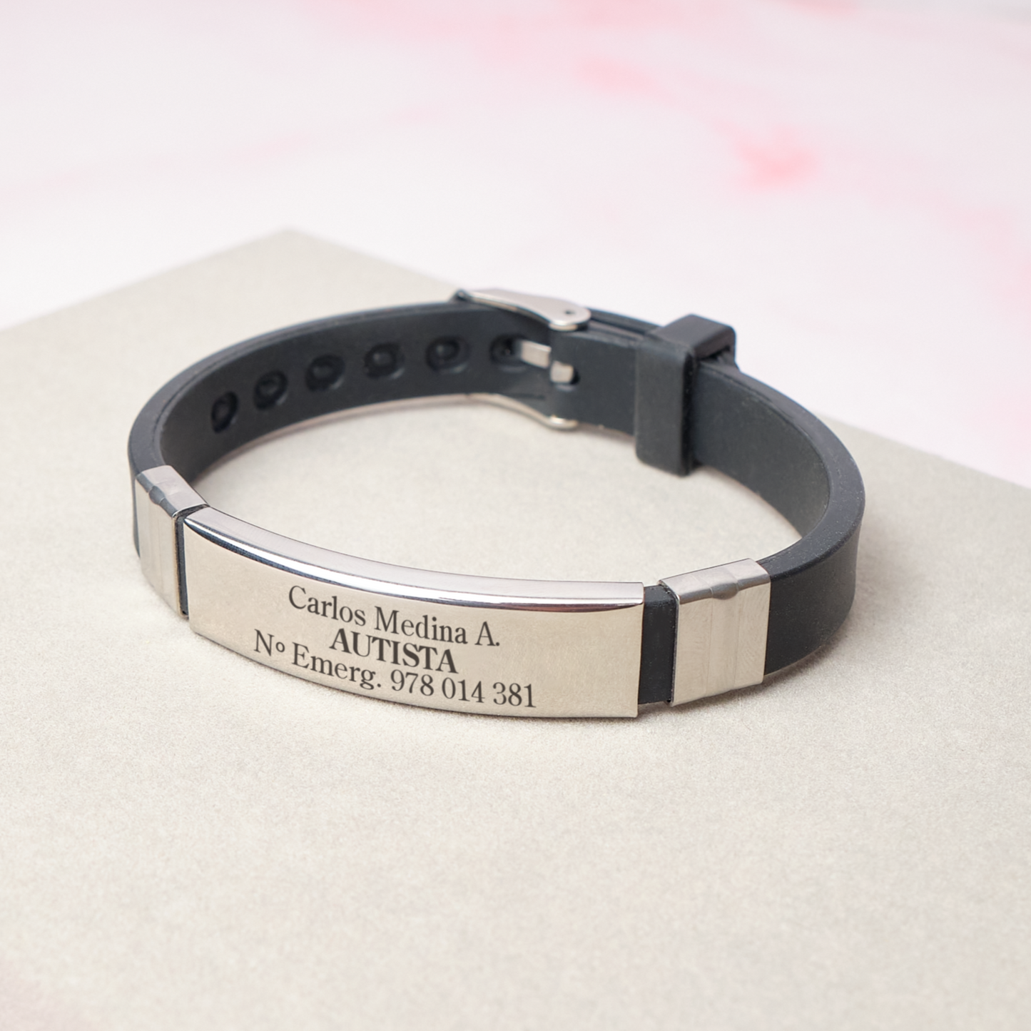 Pulsera SOS - Personalizada